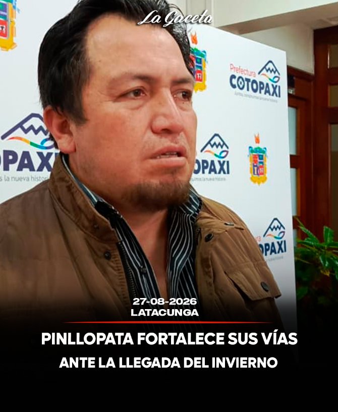 Pinllopata fortalece sus vías ante la llegada del invierno