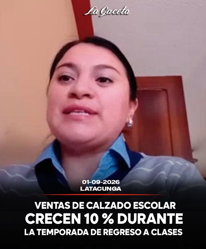 Ventas de calzado escolar crecen 10 % durante la temporada de regreso a clases