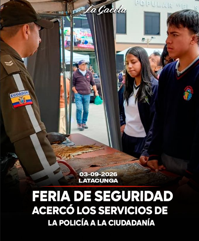 Feria de seguridad acercó los servicios de la Policía a la ciudadanía