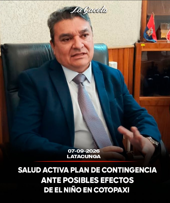 Salud activa plan de contingencia ante posibles efectos de El Niño en Cotopaxi
