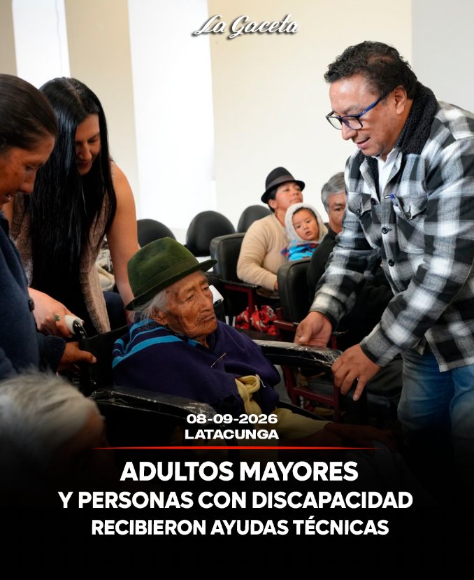 Adultos mayores y personas con discapacidad recibieron ayudas técnicas