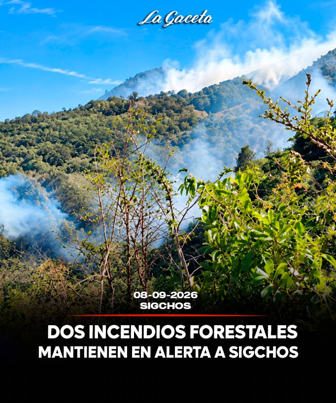 Dos incendios forestales mantienen en alerta a Sigchos