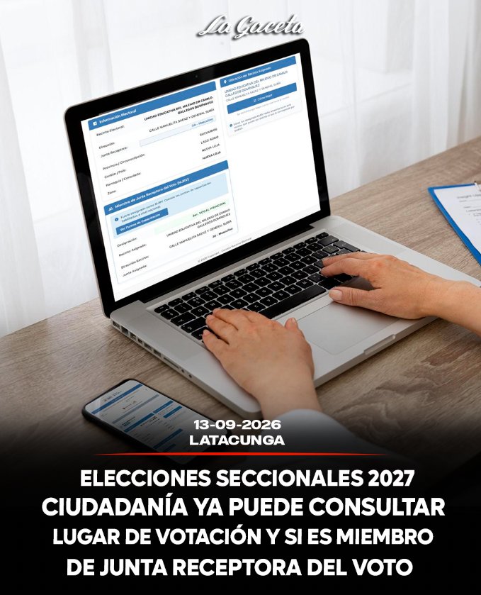 Ciudadanía ya puede consultar lugar de votación y si consta como MJRV