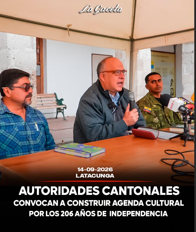 Autoridades cantonales convocan a construir Agenda Cultural por los 206 años de independencia 