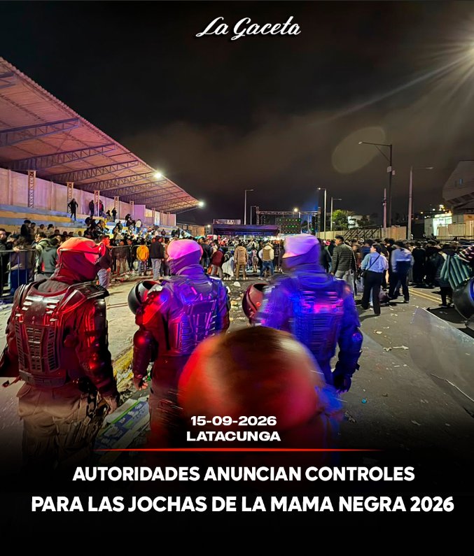 Autoridades anuncian controles para las jochas de la Mama Negra 2026