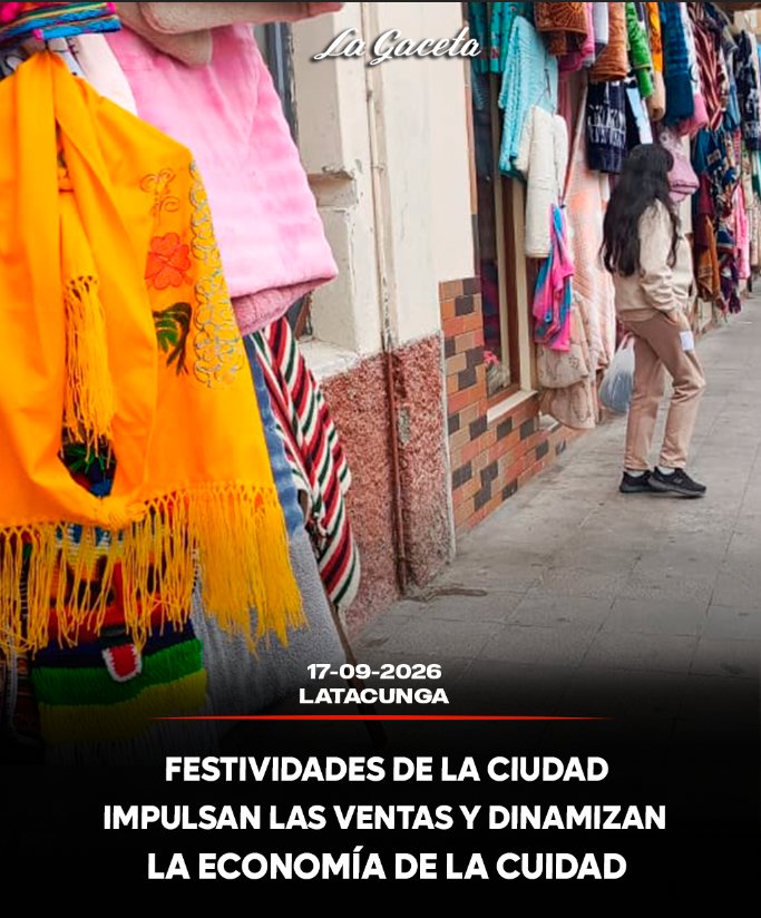 Festividades de la ciudad impulsan las ventas y dinamizan la economía de la cuidad