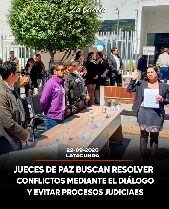 Jueces de paz buscan resolver conflictos mediante el diálogo y evitar procesos judiciales