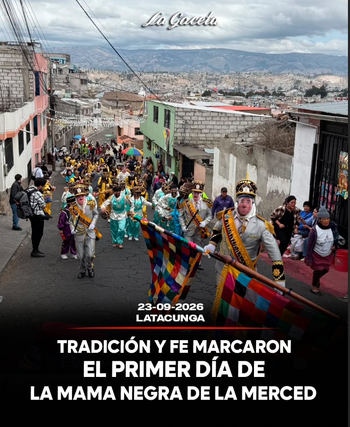 Tradición y fe marcaron el primer día de la Mama Negra de La Merced