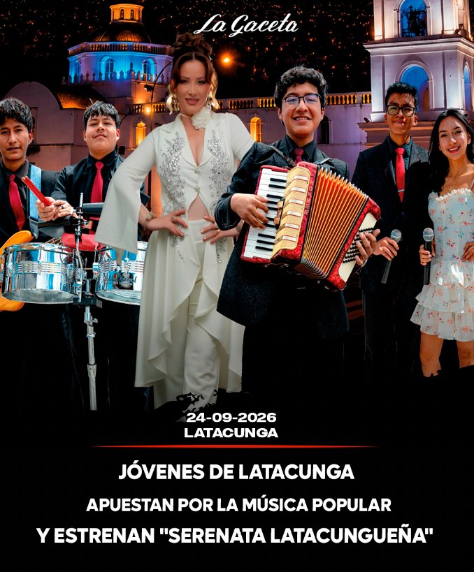Jóvenes de Latacunga apuestan por la música popular y estrenan ‘Serenata Latacungueña’
