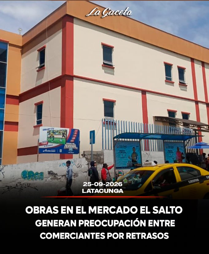 Obras en el mercado El Salto generan preocupación entre comerciantes por retrasos