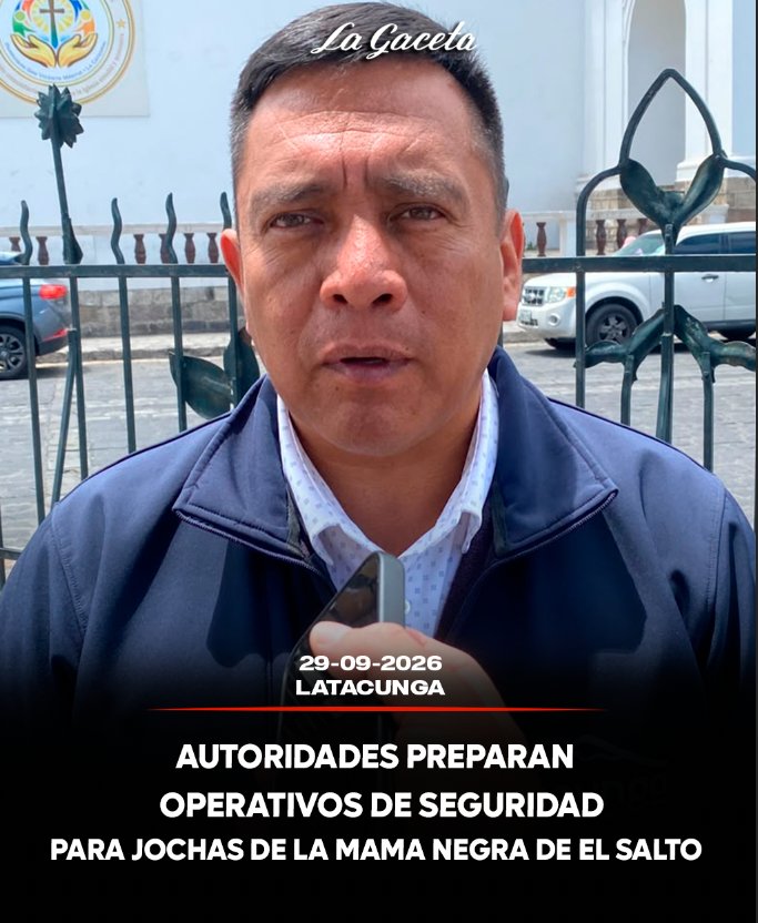 Autoridades preparan operativo de seguridad para jochas y Mama Negra de El Salto