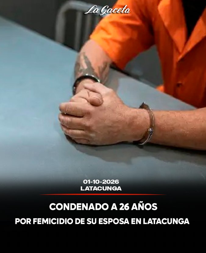 Condenado a 26 años por el femicidio de su esposa en Latacunga