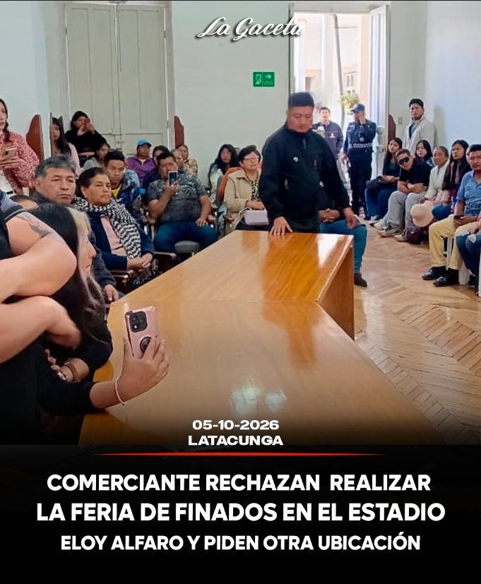 Comerciantes rechazan realizar la Feria de Finados en el estadio Eloy Alfaro y piden otra ubicación
