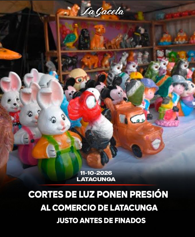 Cortes de luz ponen presión al comercio de Latacunga justo antes de Finados