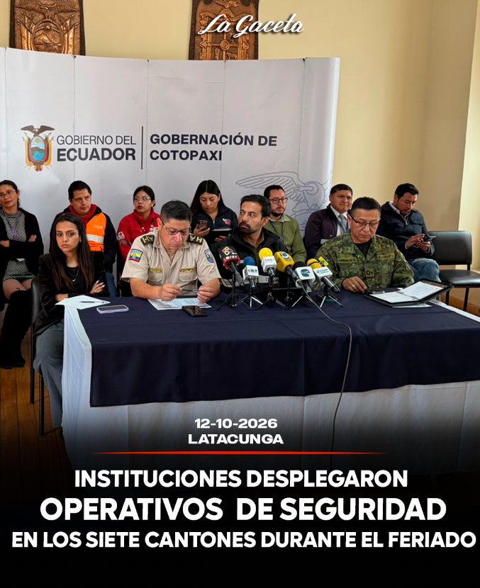 Instituciones desplegaron operativos de seguridad en los siete cantones durante el feriado