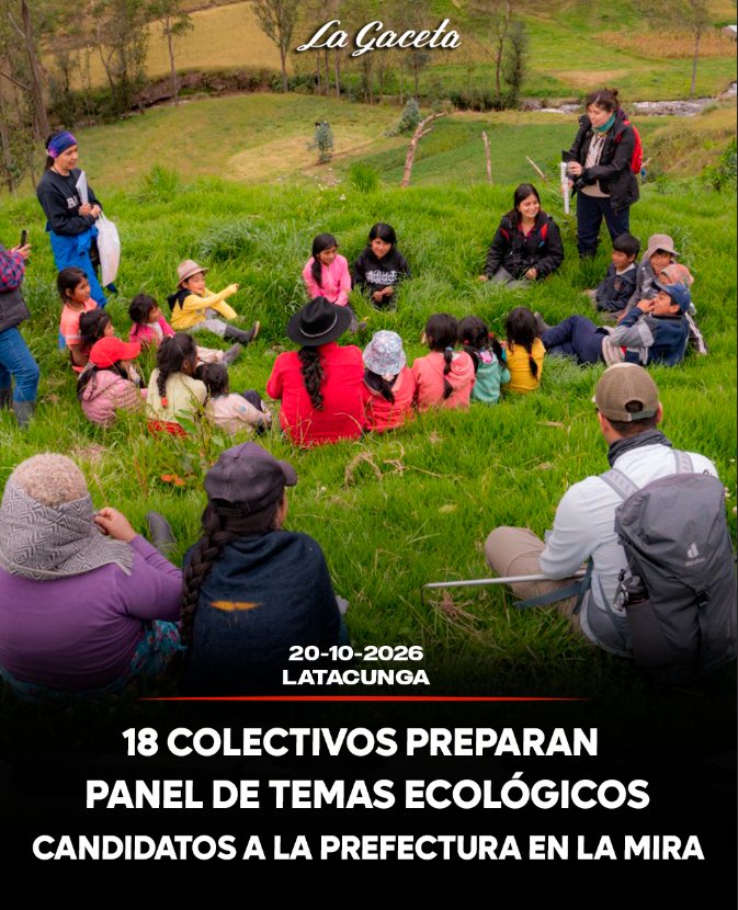 18 colectivos preparan panel de temas ecológicos