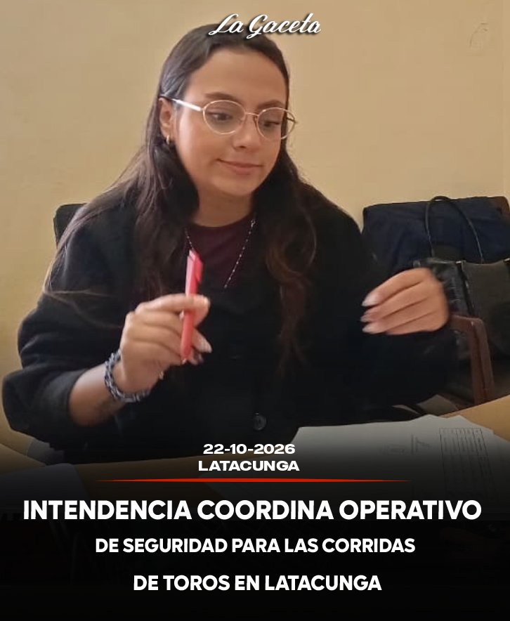 Intendencia coordina operativo de seguridad para las corridas de toros en Latacunga