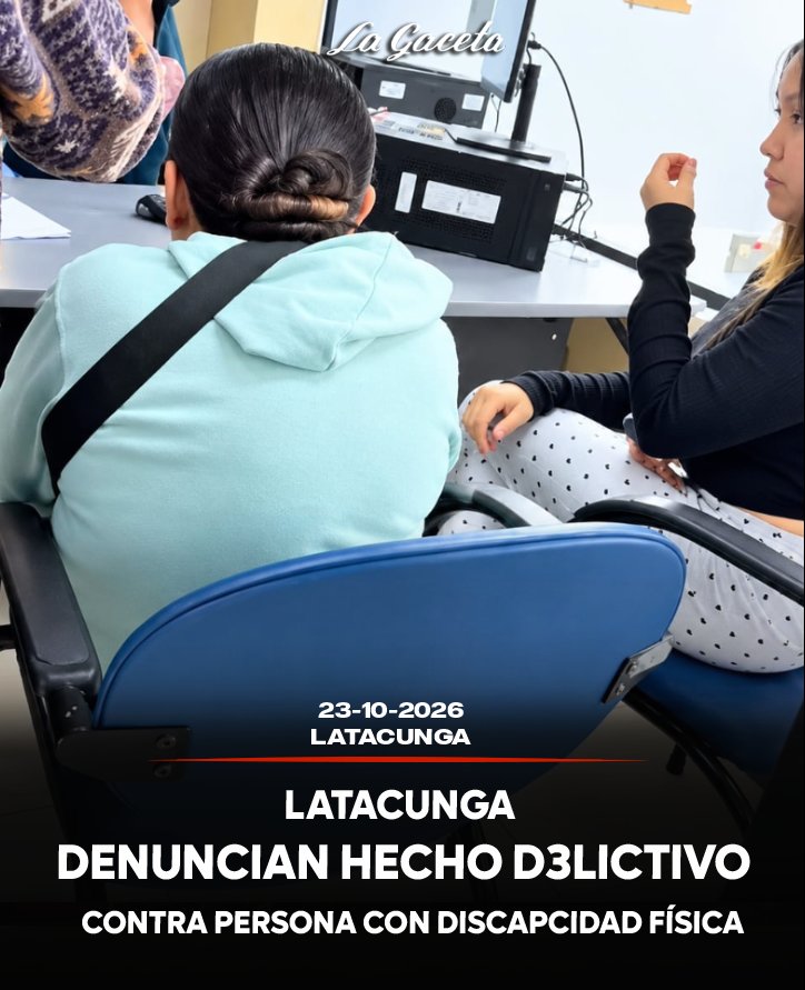 Denuncian hecho delictivo contra persona con discapacidad  física en Latacunga
