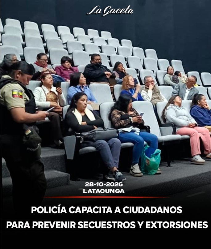 Policía capacita a ciudadanos para prevenir secuestros y extorsiones